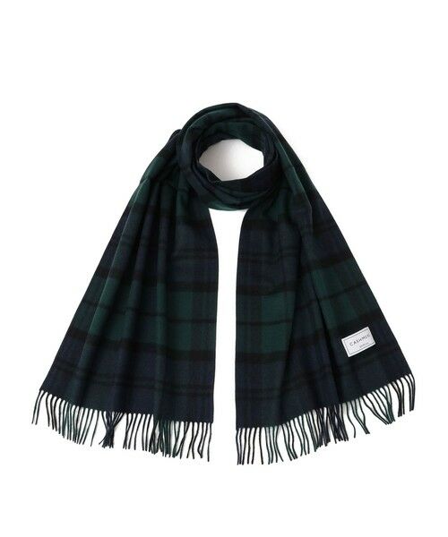 SHIPS / シップス マフラー・ショール・スヌード・ストール | SHIPS any: カシミヤ チェック / ソリッド シングル ストール◇ | 詳細27