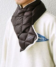 SHIPS / シップス マフラー・ショール・スヌード・ストール | 【SHIPS any別注】TAION: 〈手洗い可能〉リバーシブル ボア ダウン マフラー◇