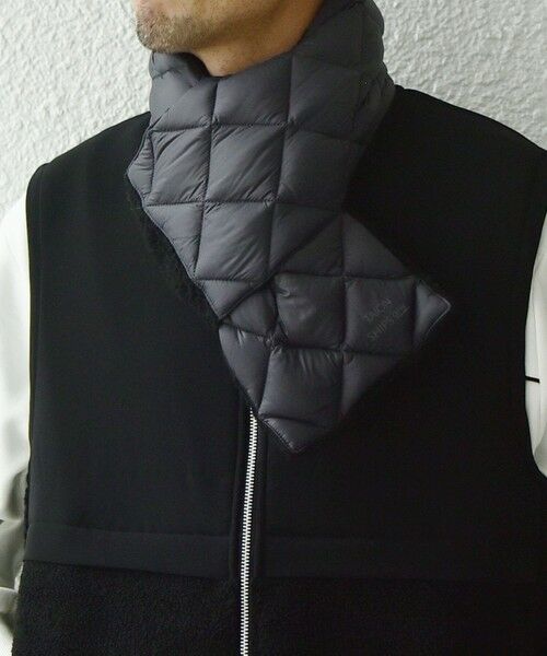 SHIPS / シップス マフラー・ショール・スヌード・ストール | 【SHIPS any別注】TAION: 〈手洗い可能〉リバーシブル ボア ダウン マフラー◇ | 詳細3