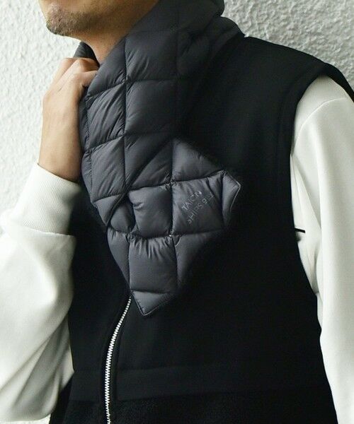 SHIPS / シップス マフラー・ショール・スヌード・ストール | 【SHIPS any別注】TAION: 〈手洗い可能〉リバーシブル ボア ダウン マフラー◇ | 詳細4