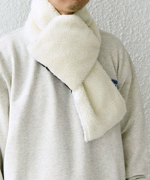 SHIPS / シップス マフラー・ショール・スヌード・ストール | 【SHIPS any別注】TAION: 〈手洗い可能〉リバーシブル ボア ダウン マフラー◇ | 詳細21