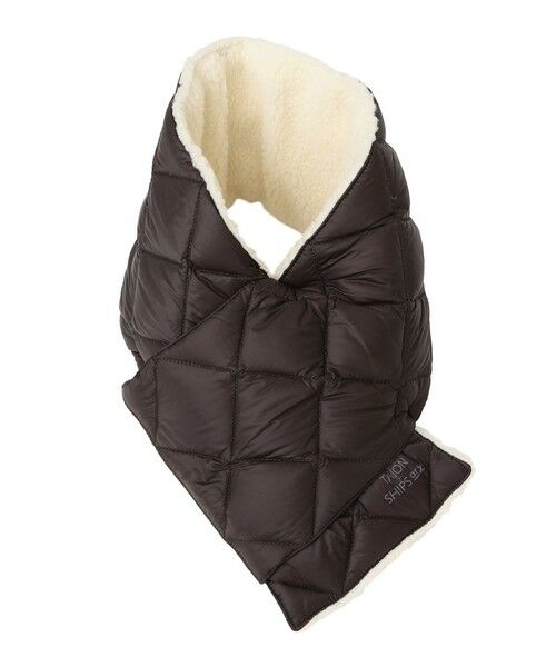 SHIPS / シップス マフラー・ショール・スヌード・ストール | 【SHIPS any別注】TAION: 〈手洗い可能〉リバーシブル ボア ダウン マフラー◇ | 詳細23