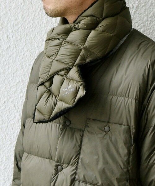 SHIPS / シップス マフラー・ショール・スヌード・ストール | 【SHIPS any別注】TAION: 〈手洗い可能〉リバーシブル ボア ダウン マフラー◇ | 詳細26