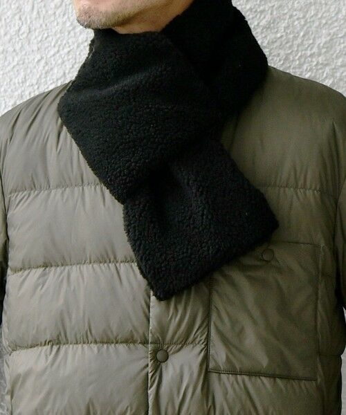 SHIPS / シップス マフラー・ショール・スヌード・ストール | 【SHIPS any別注】TAION: 〈手洗い可能〉リバーシブル ボア ダウン マフラー◇ | 詳細29