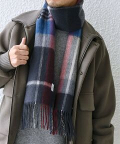 SHIPS / シップス マフラー・ショール・スヌード・ストール | SHIPS any: ウール リバーシブル チェック マフラー 24FW◇