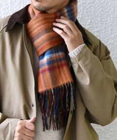 SHIPS / シップス マフラー・ショール・スヌード・ストール | SHIPS any: ウール リバーシブル チェック マフラー 24FW◇