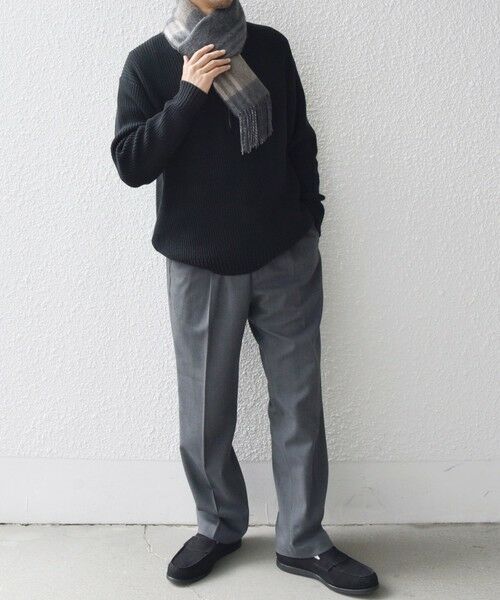 SHIPS / シップス マフラー・ショール・スヌード・ストール | SHIPS any: ウール リバーシブル チェック マフラー 24FW◇ | 詳細8