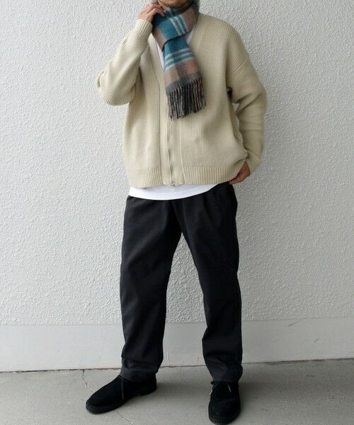 SHIPS / シップス マフラー・ショール・スヌード・ストール | SHIPS any: ウール リバーシブル チェック マフラー 24FW◇ | 詳細13