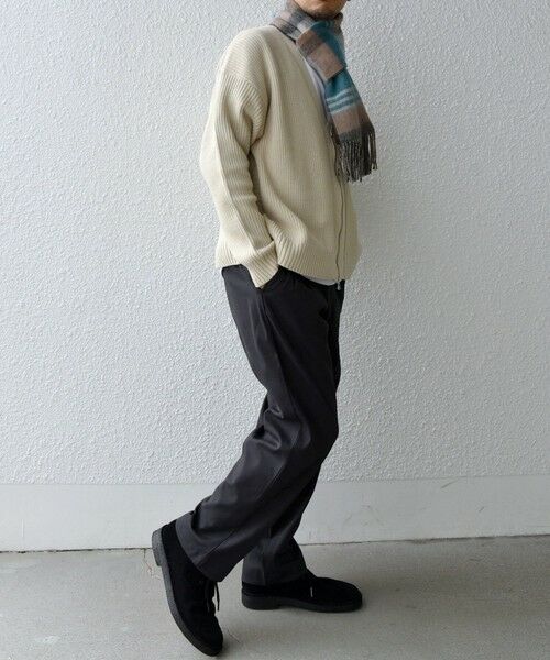 SHIPS / シップス マフラー・ショール・スヌード・ストール | SHIPS any: ウール リバーシブル チェック マフラー 24FW◇ | 詳細14