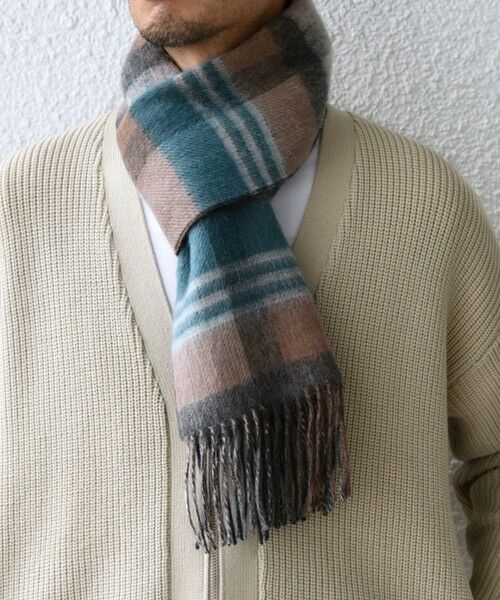 SHIPS / シップス マフラー・ショール・スヌード・ストール | SHIPS any: ウール リバーシブル チェック マフラー 24FW◇ | 詳細15