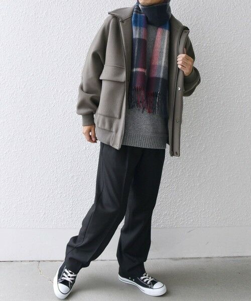 SHIPS / シップス マフラー・ショール・スヌード・ストール | SHIPS any: ウール リバーシブル チェック マフラー 24FW◇ | 詳細20