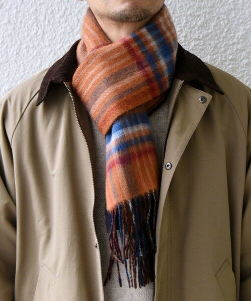 SHIPS / シップス マフラー・ショール・スヌード・ストール | SHIPS any: ウール リバーシブル チェック マフラー 24FW◇ | 詳細27