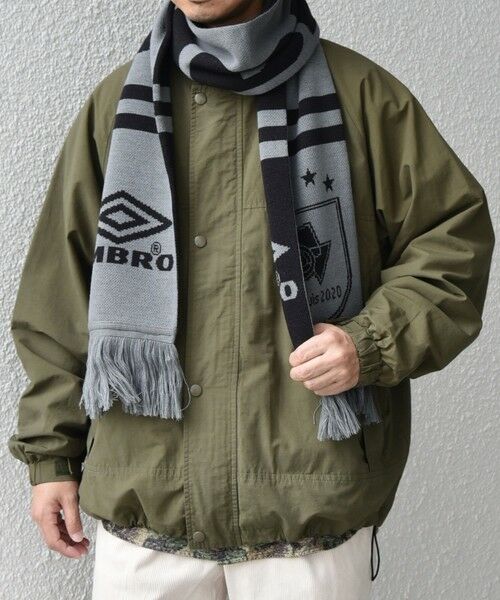 SHIPS / シップス マフラー・ショール・スヌード・ストール | 【SHIPS any別注】UMBRO: エンブレム サッカー マフラー◇ | 詳細3