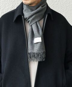 SHIPS / シップス マフラー・ショール・スヌード・ストール | 【WEB限定】SHIPS any: カシミヤ シングル チェック ストール◇