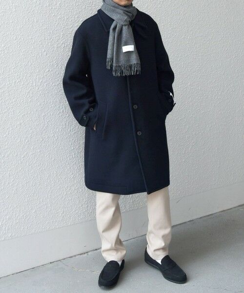 SHIPS / シップス マフラー・ショール・スヌード・ストール | 【WEB限定】SHIPS any: カシミヤ シングル チェック ストール◇ | 詳細1