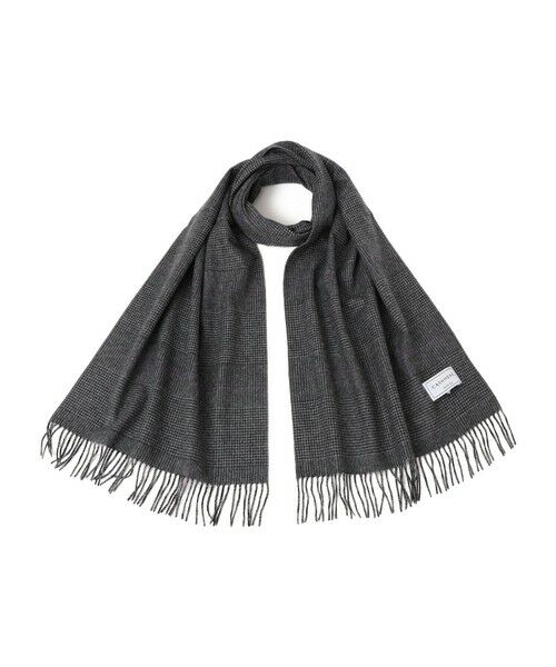 SHIPS / シップス マフラー・ショール・スヌード・ストール | 【WEB限定】SHIPS any: カシミヤ シングル チェック ストール◇ | 詳細6