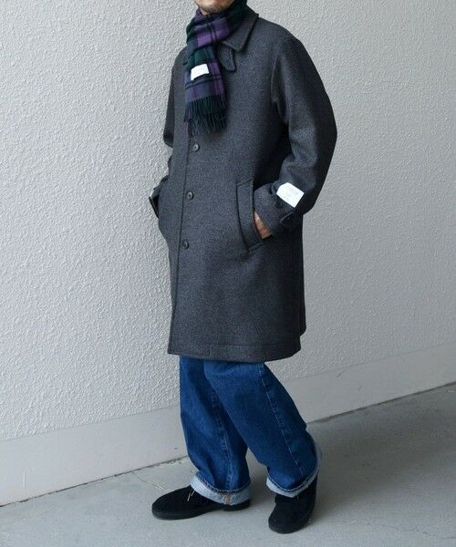 SHIPS / シップス マフラー・ショール・スヌード・ストール | 【WEB限定】SHIPS any: カシミヤ シングル チェック ストール◇ | 詳細11