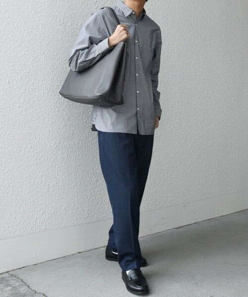 SHIPS / シップス トートバッグ | SHIPS any: スプリット レザー トートバッグ (クラッチバッグ付き) 25AW◇ | 詳細2