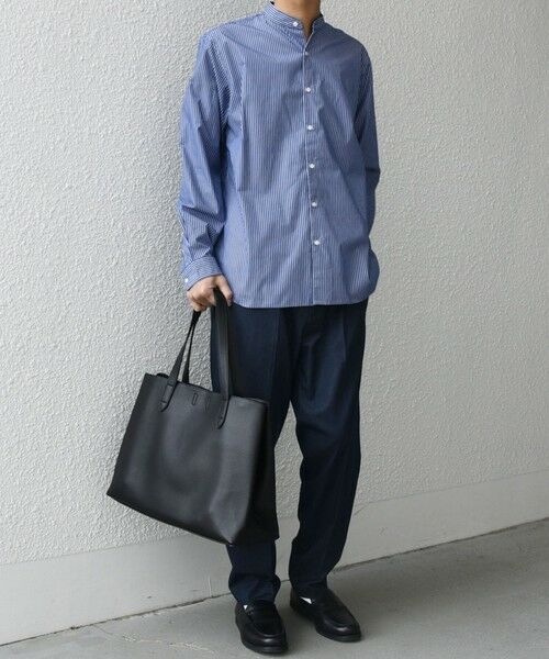 SHIPS / シップス トートバッグ | SHIPS any: スプリット レザー トートバッグ (クラッチバッグ付き) 25AW◇ | 詳細10