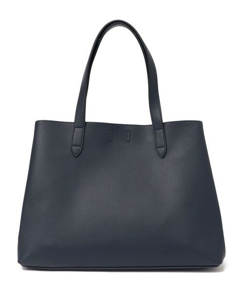 SHIPS / シップス トートバッグ | SHIPS any: スプリット レザー トートバッグ (クラッチバッグ付き) 25AW◇ | 詳細25