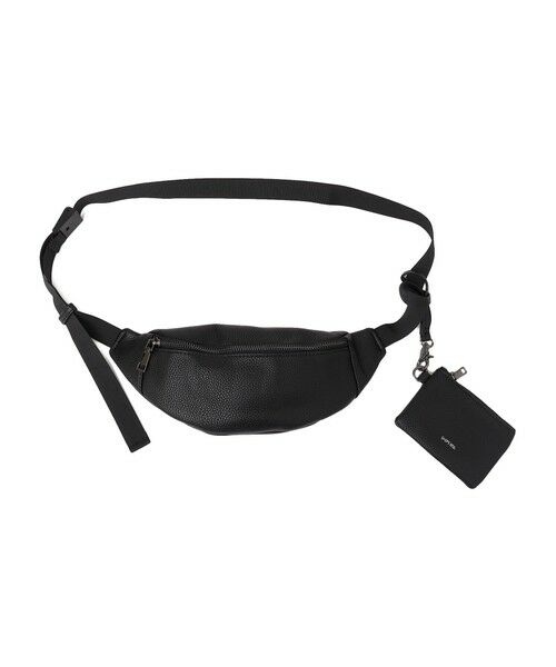 SHIPS / シップス メッセンジャーバッグ・ウエストポーチ | SHIPS any: スプリット レザー ボディバッグ (カードケース付き) 25AW◇ | 詳細16