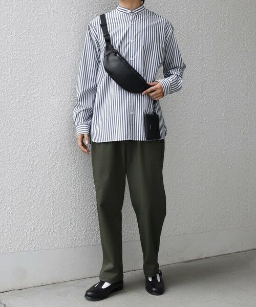 SHIPS / シップス メッセンジャーバッグ・ウエストポーチ | SHIPS any: スプリット レザー ボディバッグ (カードケース付き) 25AW◇ | 詳細12