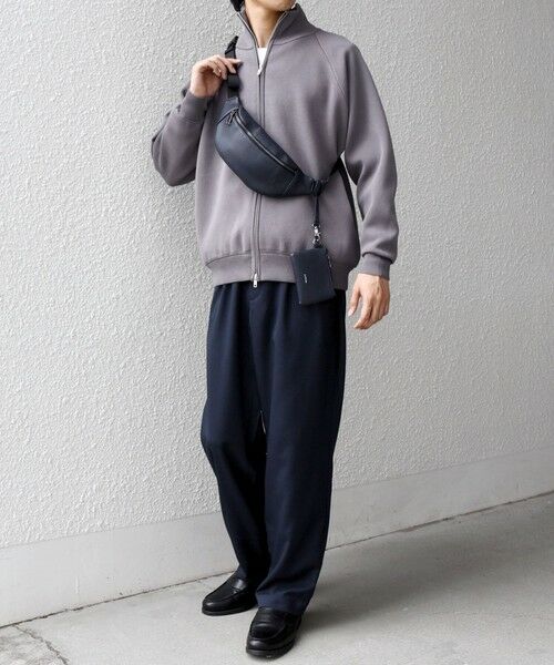 SHIPS / シップス メッセンジャーバッグ・ウエストポーチ | SHIPS any: スプリット レザー ボディバッグ (カードケース付き) 25AW◇ | 詳細18