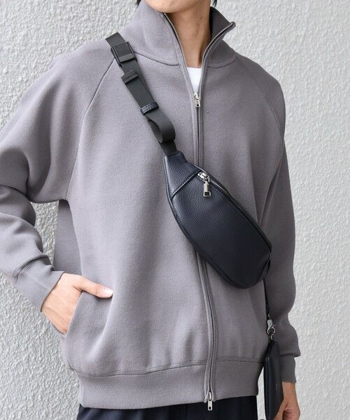 SHIPS / シップス メッセンジャーバッグ・ウエストポーチ | SHIPS any: スプリット レザー ボディバッグ (カードケース付き) 25AW◇ | 詳細20