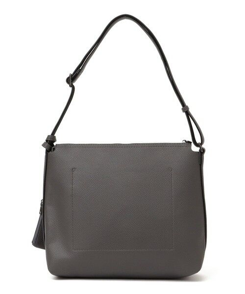 SHIPS / シップス ショルダーバッグ | SHIPS any: スプリット レザー ジップ ショルダーバッグ (カードケース付き) 25AW◆ | 詳細8