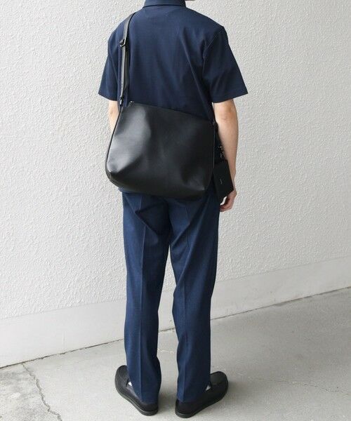 SHIPS / シップス ショルダーバッグ | SHIPS any: スプリット レザー ジップ ショルダーバッグ (カードケース付き) 25AW◆ | 詳細14