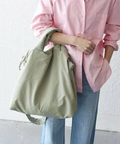 SHIPS / シップス ショルダーバッグ | SHIPS any: 3WAY ナイロン ギャザー ショルダーバッグ (ユニセックス)◇