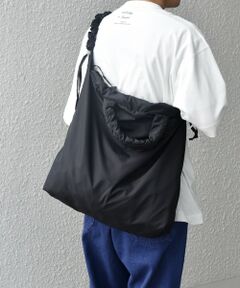 SHIPS / シップス ショルダーバッグ | SHIPS any: 3WAY ナイロン ギャザー ショルダーバッグ (ユニセックス)◇