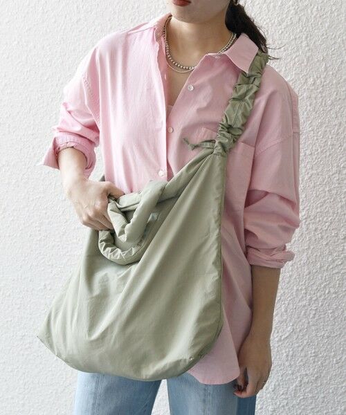 SHIPS / シップス ショルダーバッグ | SHIPS any: 3WAY ナイロン ギャザー ショルダーバッグ (ユニセックス)◇ | 詳細1