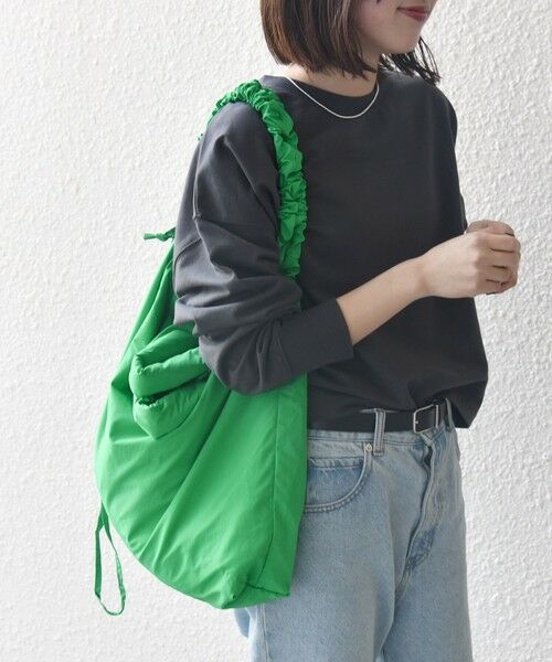 SHIPS / シップス ショルダーバッグ | SHIPS any: 3WAY ナイロン ギャザー ショルダーバッグ (ユニセックス)◇ | 詳細24