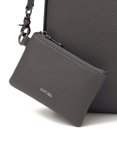 SHIPS / シップス ショルダーバッグ | SHIPS any: スプリット レザー ミディアム ショルダーバッグ (カードケース付き)◇ | 詳細8