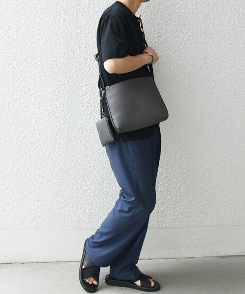 SHIPS / シップス ショルダーバッグ | SHIPS any: スプリット レザー ミディアム ショルダーバッグ (カードケース付き)◇ | 詳細2