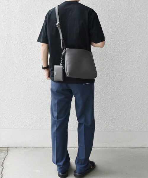 SHIPS / シップス ショルダーバッグ | SHIPS any: スプリット レザー ミディアム ショルダーバッグ (カードケース付き)◇ | 詳細3