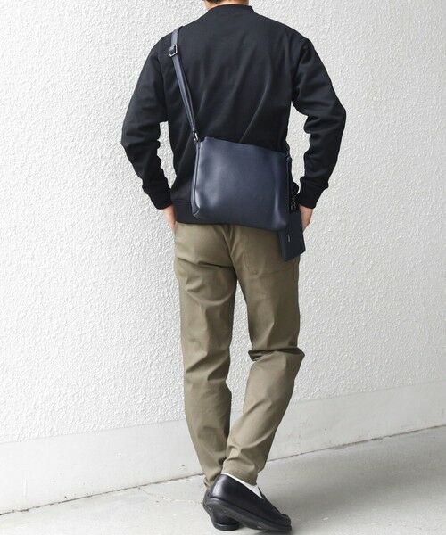 SHIPS / シップス ショルダーバッグ | SHIPS any: スプリット レザー ミディアム ショルダーバッグ (カードケース付き)◇ | 詳細27