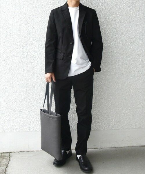 SHIPS / シップス トートバッグ | SHIPS any: スプリット レザー スマート トートバッグ◇ | 詳細1