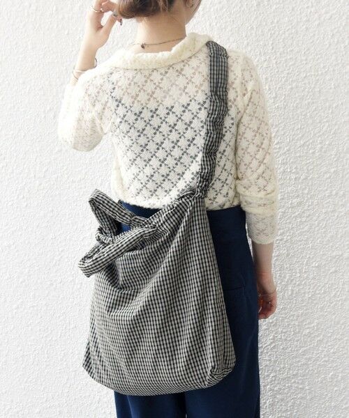 SHIPS / シップス ショルダーバッグ | SHIPS any: 3WAY チェック ギャザー ショルダーバッグ (ユニセックス)◇ | 詳細1