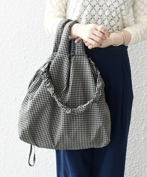 SHIPS / シップス ショルダーバッグ | SHIPS any: 3WAY チェック ギャザー ショルダーバッグ (ユニセックス)◇ | 詳細2