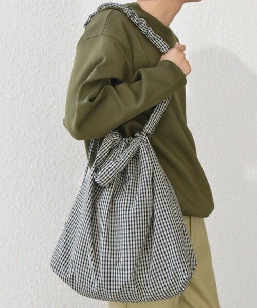 SHIPS / シップス ショルダーバッグ | SHIPS any: 3WAY チェック ギャザー ショルダーバッグ (ユニセックス)◇ | 詳細6