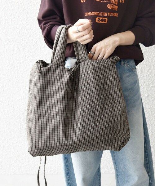 SHIPS / シップス ショルダーバッグ | SHIPS any: 3WAY チェック ギャザー ショルダーバッグ (ユニセックス)◇ | 詳細11