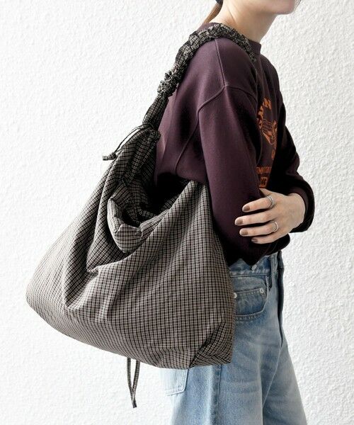 SHIPS / シップス ショルダーバッグ | SHIPS any: 3WAY チェック ギャザー ショルダーバッグ (ユニセックス)◇ | 詳細10