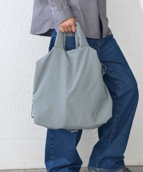 SHIPS / シップス ショルダーバッグ | SHIPS any: 3WAY チェック ギャザー ショルダーバッグ (ユニセックス)◇ | 詳細30