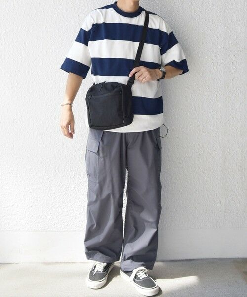 SHIPS / シップス ショルダーバッグ | SHIPS any: ナイロン スクエア ミニ ショルダーバッグ◇ | 詳細1