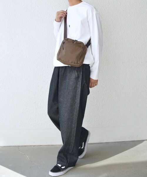 SHIPS / シップス ショルダーバッグ | SHIPS any: ナイロン スクエア ミニ ショルダーバッグ◇ | 詳細26