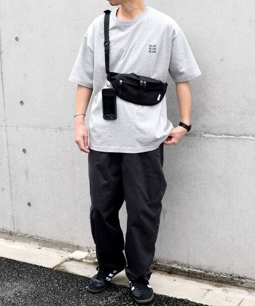 SHIPS / シップス メッセンジャーバッグ・ウエストポーチ | 【SHIPS any別注】BYON BYON: スマホストラップ付き ウエスト ボディ バッグ 25AW◇ | 詳細2