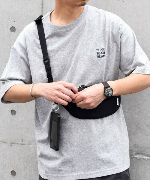 SHIPS / シップス メッセンジャーバッグ・ウエストポーチ | 【SHIPS any別注】BYON BYON: スマホストラップ付き ウエスト ボディ バッグ 25AW◇ | 詳細5