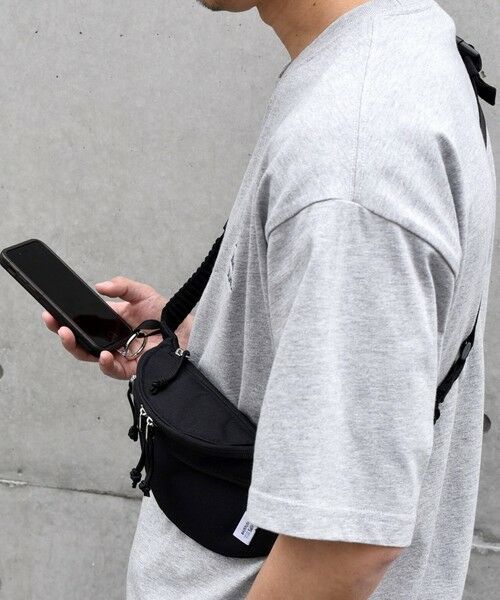 SHIPS / シップス メッセンジャーバッグ・ウエストポーチ | 【SHIPS any別注】BYON BYON: スマホストラップ付き ウエスト ボディ バッグ 25AW◇ | 詳細6